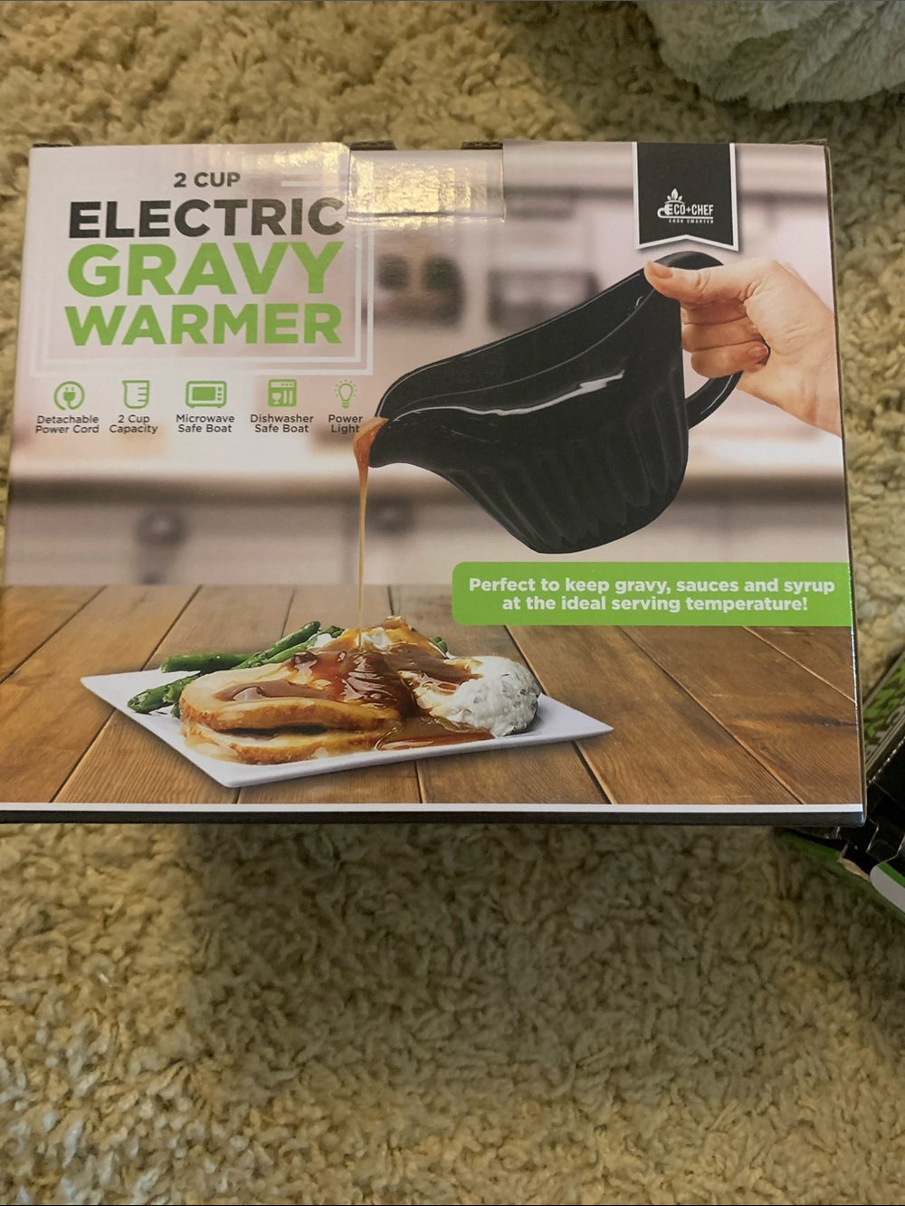 Electric Gravy Warmer - Black